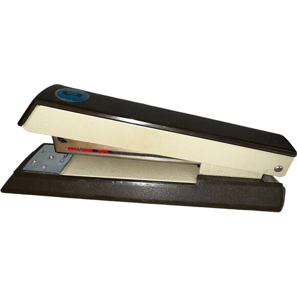 Vintage Bostitch Model B III 3 Stapler Made in USA (Brown) Office Work W Staples - Picture 3 of 13